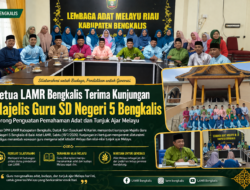 Ketua LAMR Bengkalis Terima Kunjungan Majelis Guru SD Negeri 5, Dorong Penguatan Pemahaman Adat dan Tunjuk Ajar Melayu