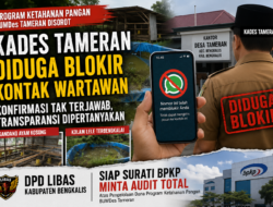 Diduga Hindari Konfirmasi, Kades Tameran Disorot; DPD LIBAS Minta BPKP Audit Dana Ketahanan Pangan BUMDes