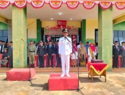 Momentum HUT Ke-81 RI: Camat Pulau Merbau, Hermansyah, S.H., Gelorakan Semangat Kemerdekaan dan Pembangunan Daerah