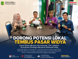 Dorong Potensi Lokal Tembus Pasar Widya, Camat Pulau Merbau Hermansyah, S.H. Lakukan Koordinasi Strategis Bersama Kadisperindag