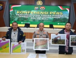 37 Perkara Karhutla Diungkap Polda Riau, 40 Tersangka dan 904 Hektare Lahan Terbakar