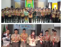Dilepas Bupati AKBP (Purn) H. Asmar, Dua Pramuka Terbaik Pulau Merbau Berlaga di Jamnas