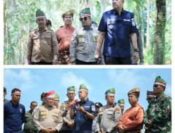 Wabup Muzamil Sambut Ekspedisi Merah Putih Presisi Polda Riau, 1.200 Mangrove Ditanam di Tanah Merah
