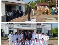Penuh Khidmat dan Semarak Patriotisme, Sekcam Tebing Tinggi Barat Mardiansyah, S.IP Pimpin Upacara HUT ke-81 RI di Desa Insit