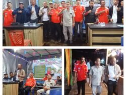 Baru Dilantik Semalam, Camat Tebing Tinggi Barat Langsung Tancap Gas Buka Domino Cup II di Desa Kundur