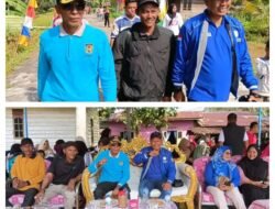 Camat Hermansyah Pimpin Semarak Jalan Santai HUT RI ke-81 di Pangkalan Balai