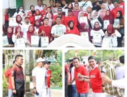 Semarak HUT RI ke-81: Sekwan Tunjiarto Perkuat Soliditas Pegawai DPRD Kepulauan Meranti