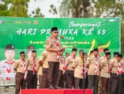 Hari Pramuka ke-65, Bupati Meranti Dorong Generasi Muda Kreatif dan Mandiri Dukung Swasembada Pangan