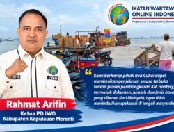 KM Hontery Bongkar Muatan Asal Malaysia di Pelabuhan I Selatpanjang, IWO Pertanyakan Transparansi Dokumen Kepabeanan