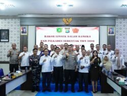 Polres Meranti gelar rakor lintas sektoral perkuat, Pengamanan Pilkades Serentak