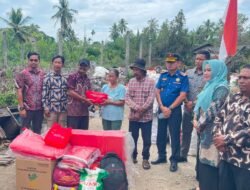 Pemkab Meranti Salurkan Bantuan, Korban Kebakaran di Gang Tumu Dikuatkan dan Rumah Direncanakan Dibangun Kembali