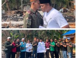 Rumah Terbakar, Persaudaraan NU Meranti Justru Makin Menyala — Bantuan Rp24,8 Juta untuk Sahabat Banser di Rangsang