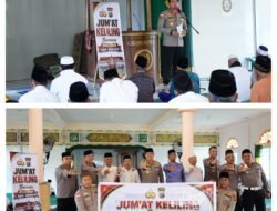 26 Masjid Jadi Sasaran Jumat Keliling, Polres Meranti Perkuat Pesan Kamtibmas