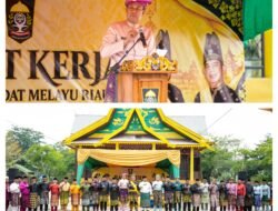 Wabup Muzamil Buka Raker LAMR Meranti, Perkuat Adat dan Budaya Melayu