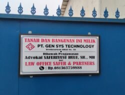Kuasa Hukum PT Gen Sys Technology Dihadang Sekuriti PT Petrus Indonesia Saat Periksa Aset